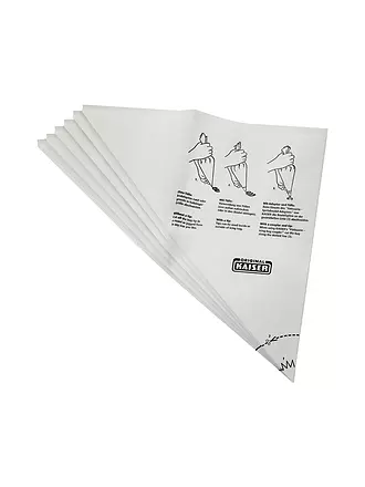 KAISER | Poches à douille jetables 6 pièces |